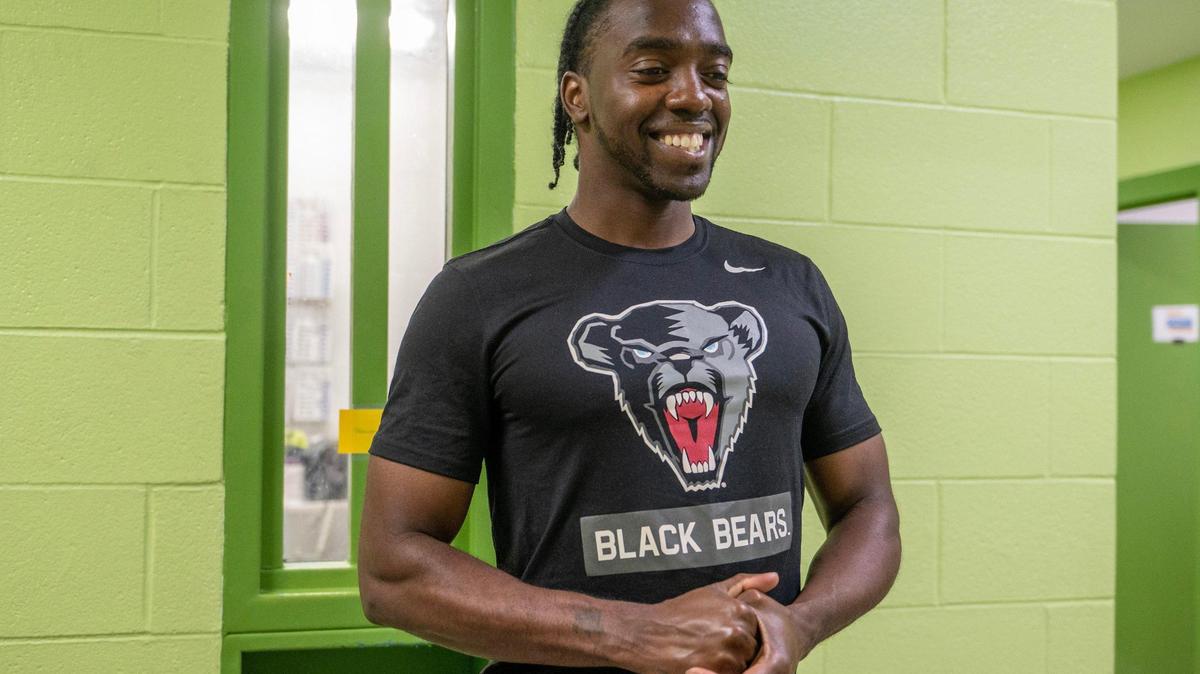 Resident Ervin Miles takes a moment to speak about his experience at the Transition Center of Kansas City on Thursday, June 29, 2023, in Kansas City.