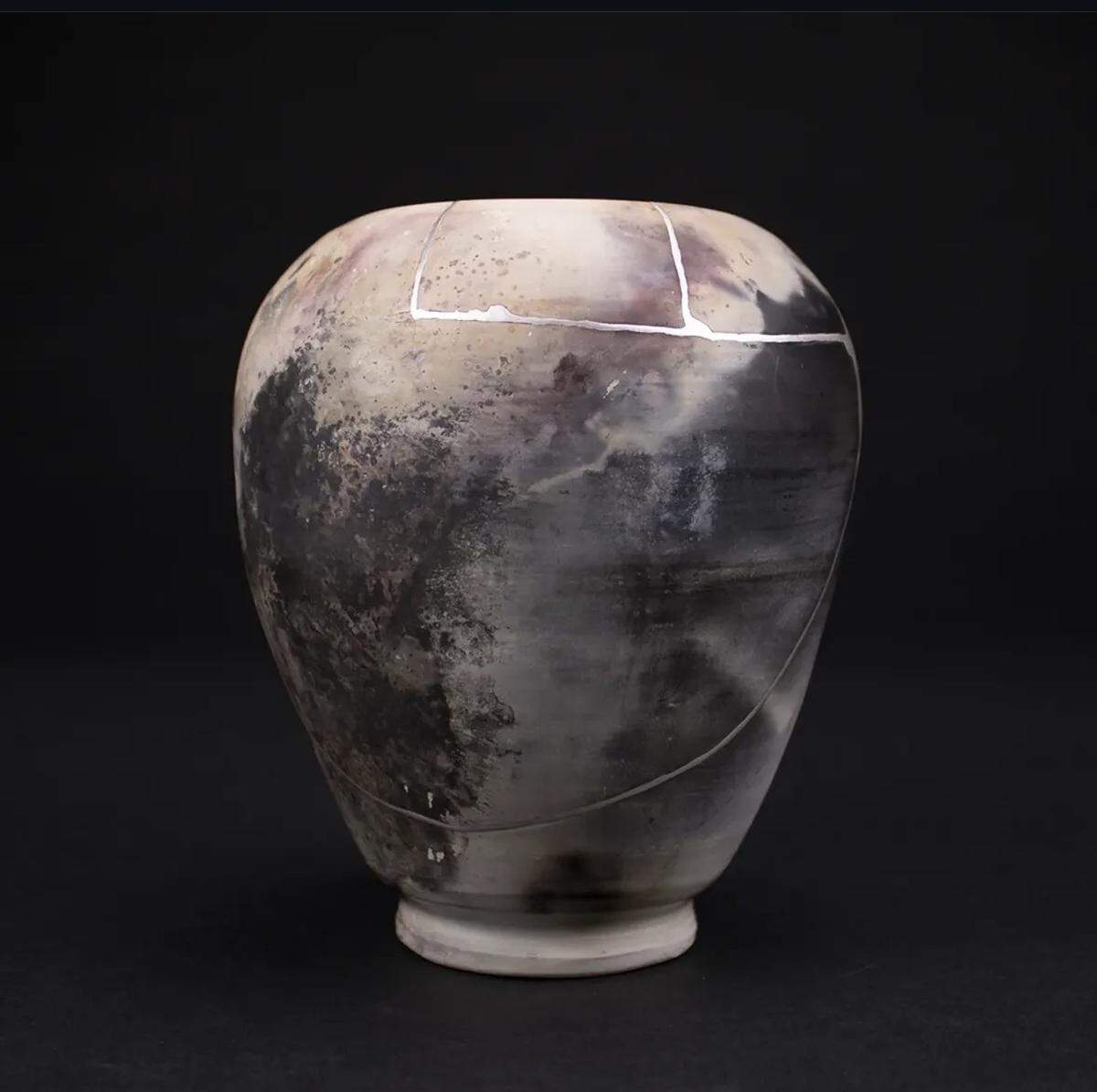 Kintsugi is an intricate process of mending together ceramic pieces.