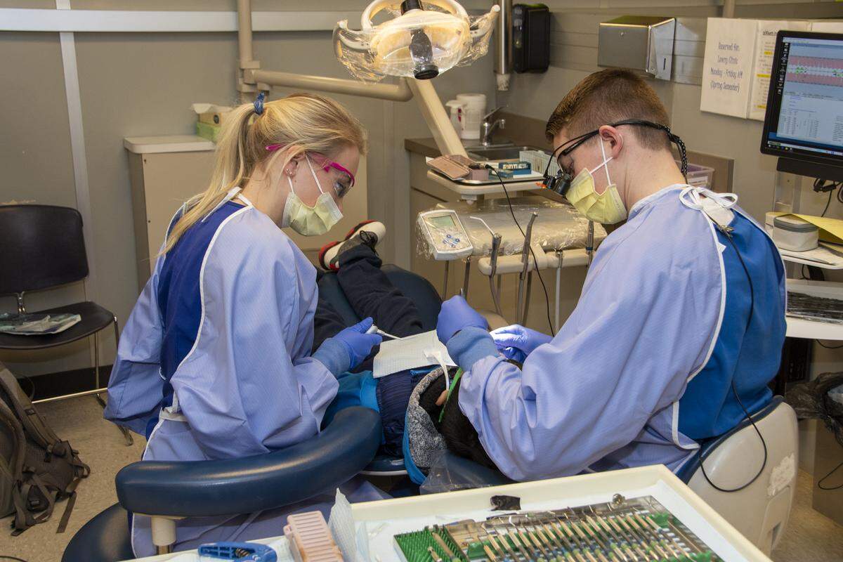 The University of Missouri-Kansas City School of Dentistry is offering free screenings to people who might quality for free dental care. Dental students will do the work - such as deep cleanings and filling small cavities - as part of their clinical exams in March.