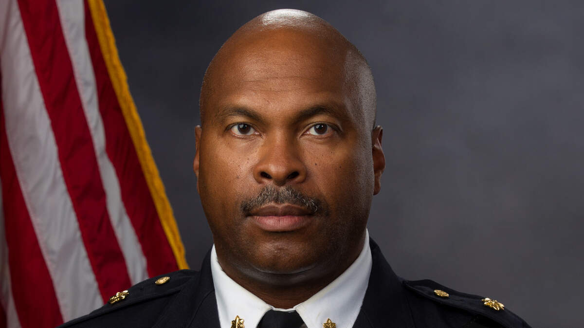 Maj. Byron Roberson, longtime officer in Prairie Village, became the first Black officer to serve a chief of the Prairie Village Police Department.