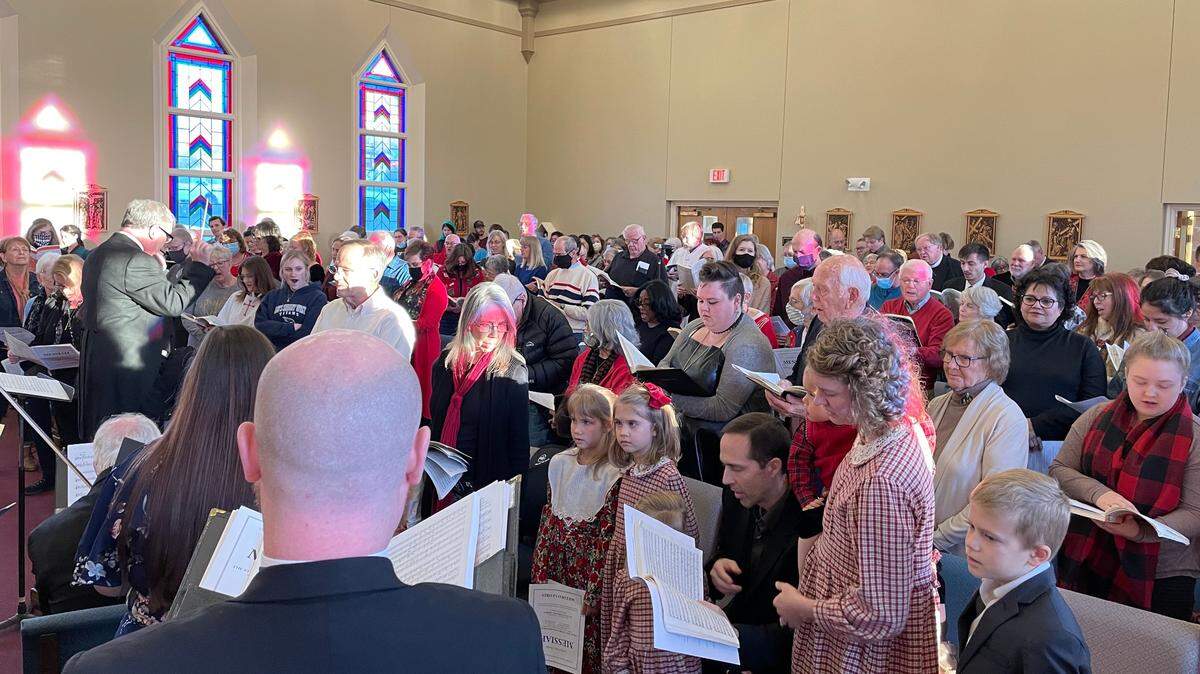 A Messiah sing-along will be held at 4 p.m. Dec. 11 at St. Paul’s Episcopal Church.