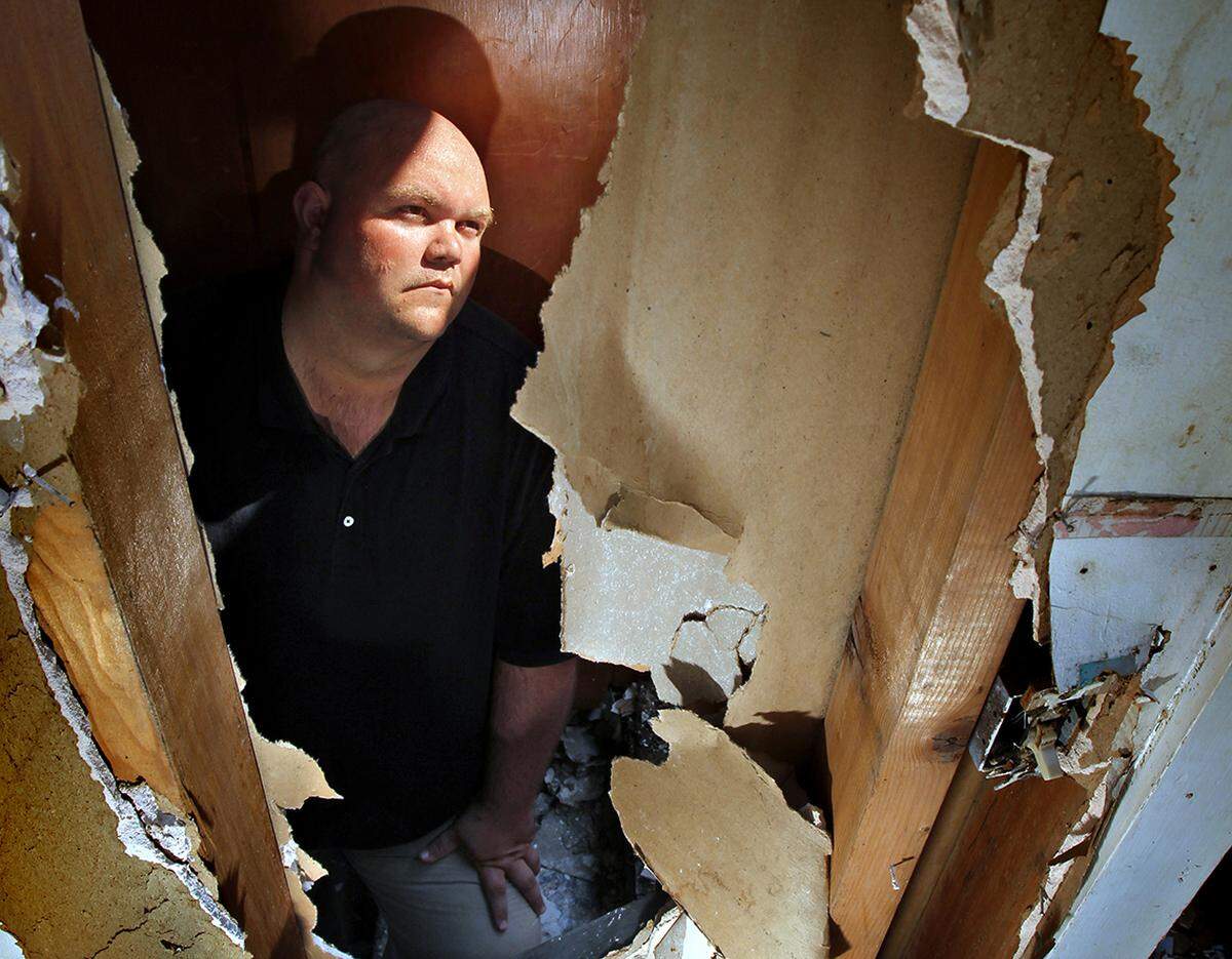 Despite helping many people at St. John's Medical Center the night of the tornado, Ben Graskemper is still haunted by the cries of people he couldn't help. 