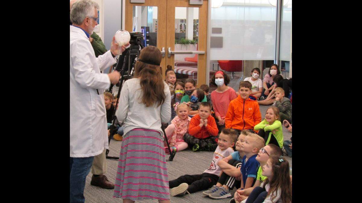 Among the festivities at the Countdown to Noon, organizers will slip in a few lessons. “That’s the goal of the program — to sneak some learning in and not really let them realize it’s happening,” said Abby Green, early literacy associate at the East Lee’s Summit branch of the Mid-Continent Public Library.