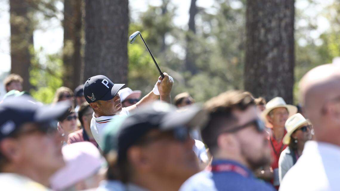 Gary Woodland ties for best round of the day on final day of The Masters