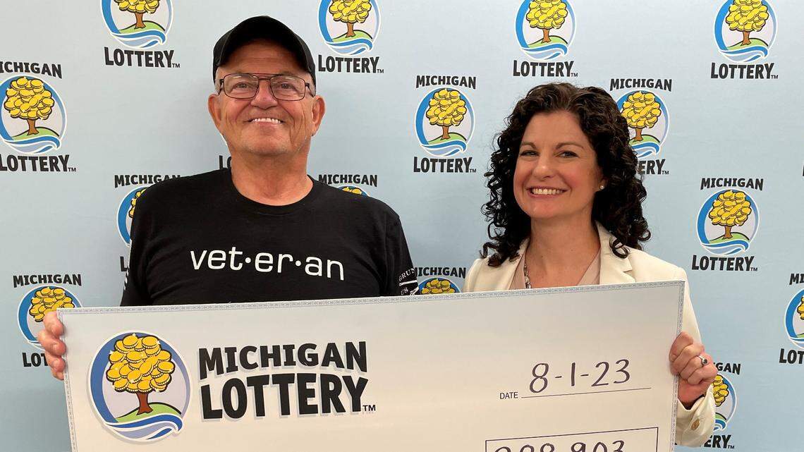 A man from Wayne County, Michigan, won $288,903 playing the Fantasy 5 lottery game.