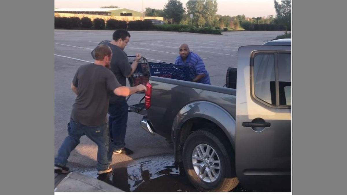 Olathe police are asking anyone who recognizes these men to call the Police Department or the TIPS Hotline.
