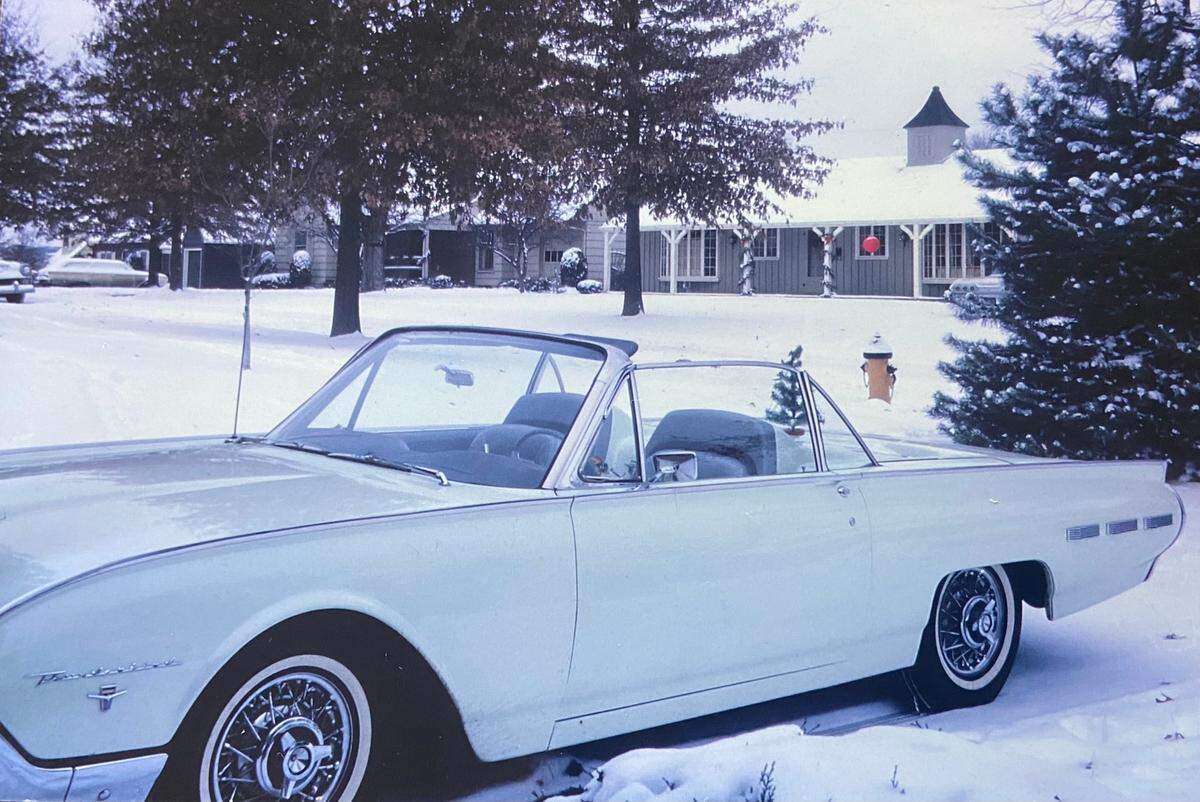 Mary Ellen’s Thunderbird, circa 1962.