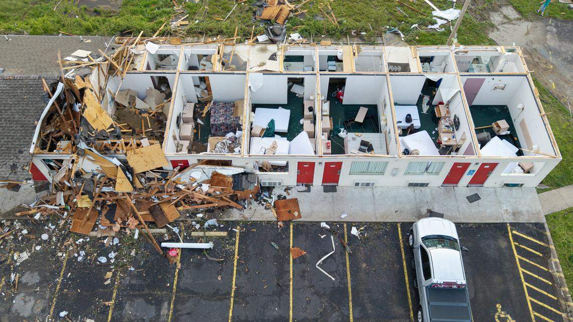 Tornado strikes Kansas town, wrecking a stretch of Main Street. What to know