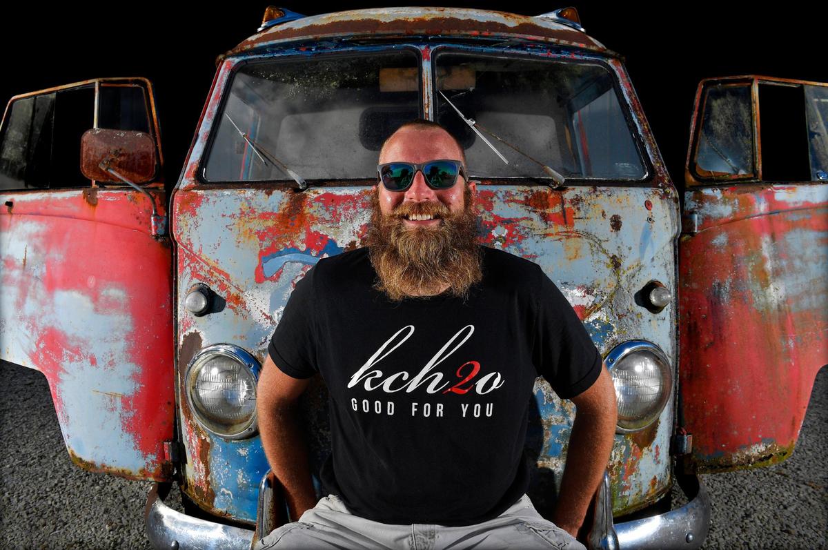 VW bus enthusiast, Josh Hunter, who moved from Tonganoxie to tiny Stover, Missouri several years ago, found his dream car sitting next to a barn totally by chance as he drove his truck down a rural stretch of blacktop in the middle of the night. Hunter had no idea at the time just how special this find was until he and his wife Danielle began investigating who owned the 1957 panel van that had been sitting in a Missouri farm field for 42 years. Their year-long automobile odyssey would reveal that the bus they named Fred, would wind up back at the same home it had in 1960.