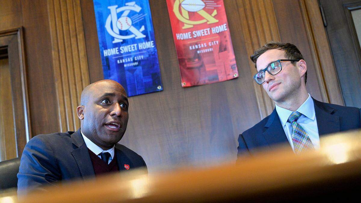 Mayor Quinton Lucas and City Manager Brian Platt met with The Star to discuss Kansas City’s East Side Wednesday, Nov. 17, 2021.