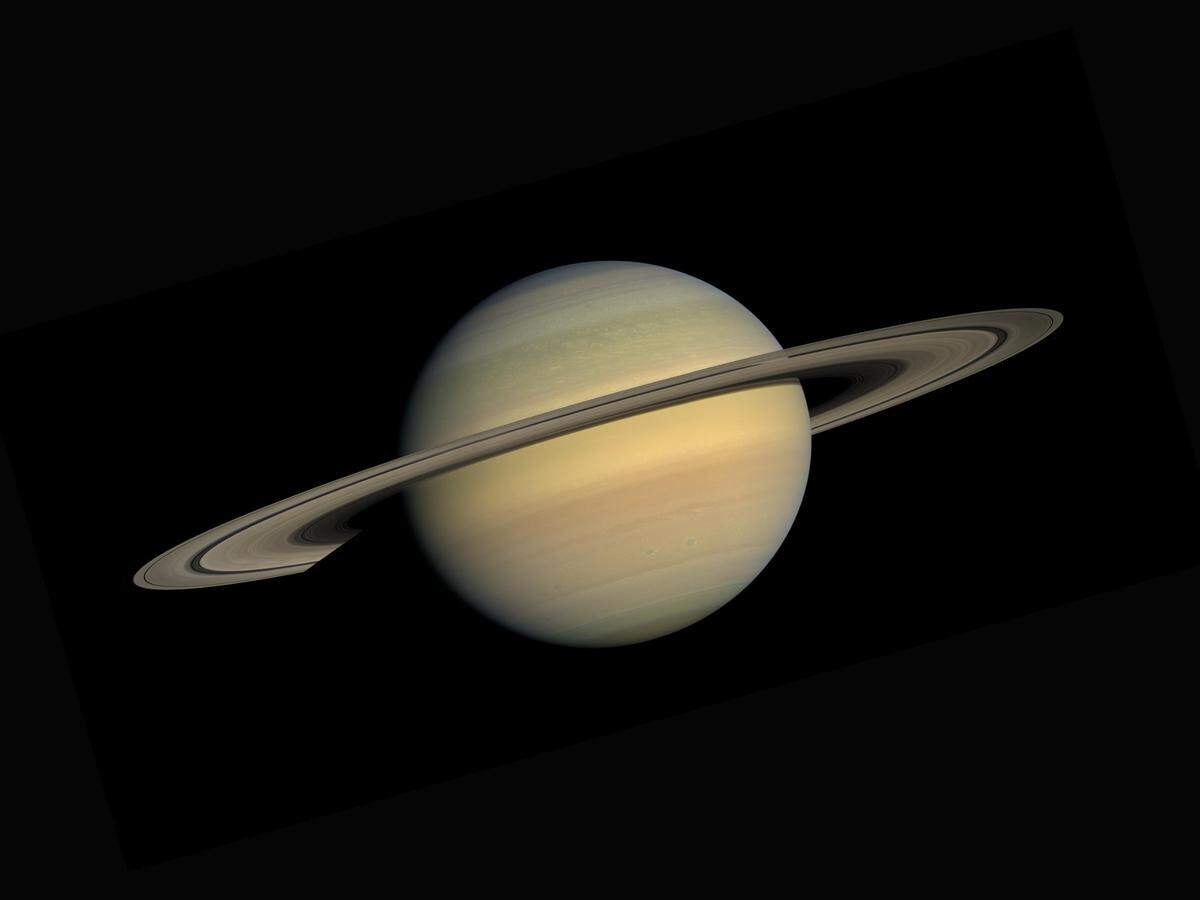 Saturn will be at its brightest Sunday, Sept. 21, when it reaches opposition. 