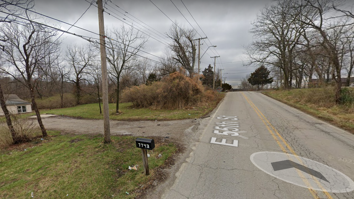 A man and child were seriously injured after a hit-and-run collision Tuesday afternoon in the 7700 block of East 55th Street. This Google Maps street view shows the area.