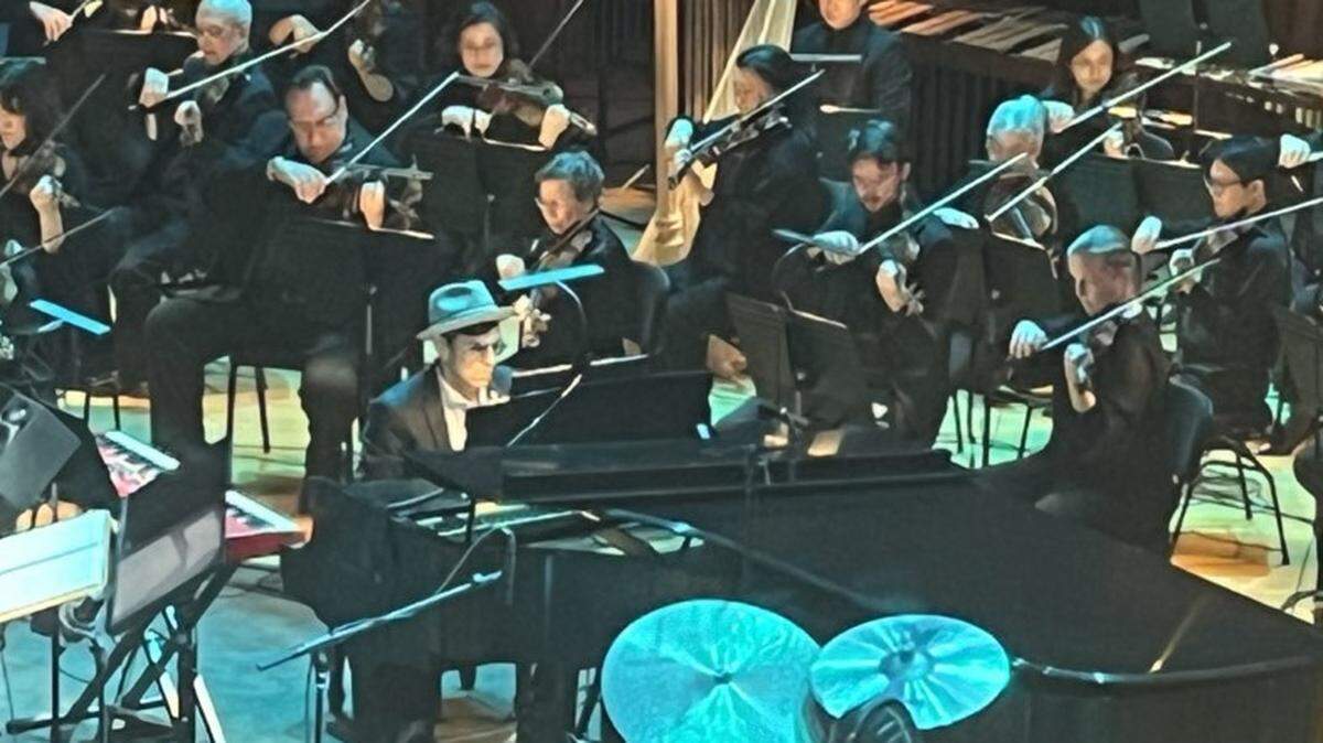 Ryan Marquez, who grew up and learned to play the piano in Kansas City, performed with the Kansas City Symphony during “Morgan Freeman’s Symphonic Blues Experience” when he was drafted just hours before the show to fill in for an ailing musician.
