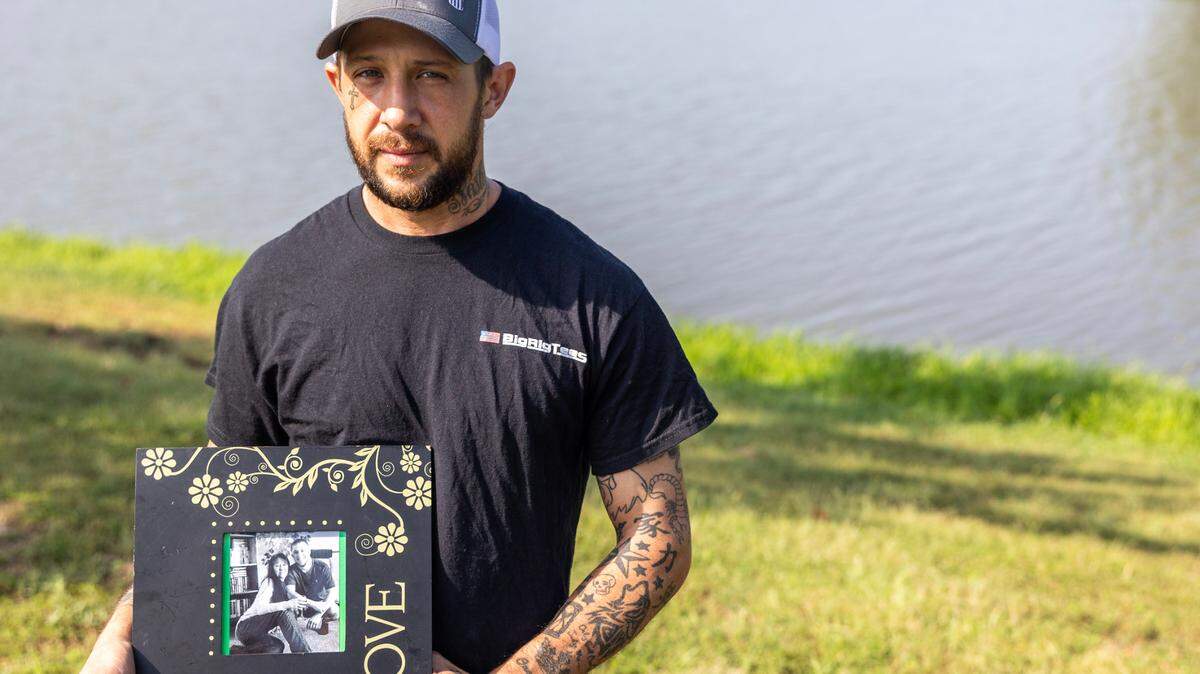 Daniel DeHaan’s brother, Michael DeHaan, was killed in a shooting at a Kansas City gas station Aug. 21.