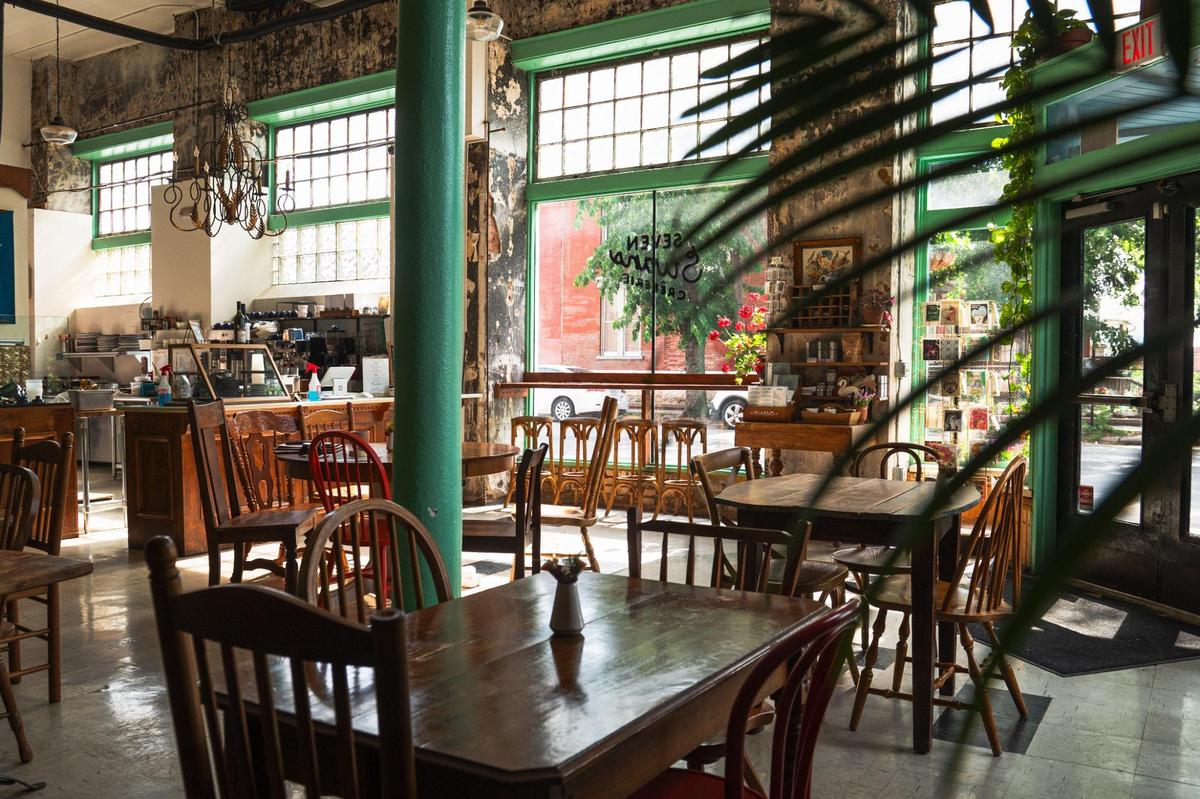 Seven Swans Crêperie, located 1746 Washington St., will remain open Friday, Jan. 30.