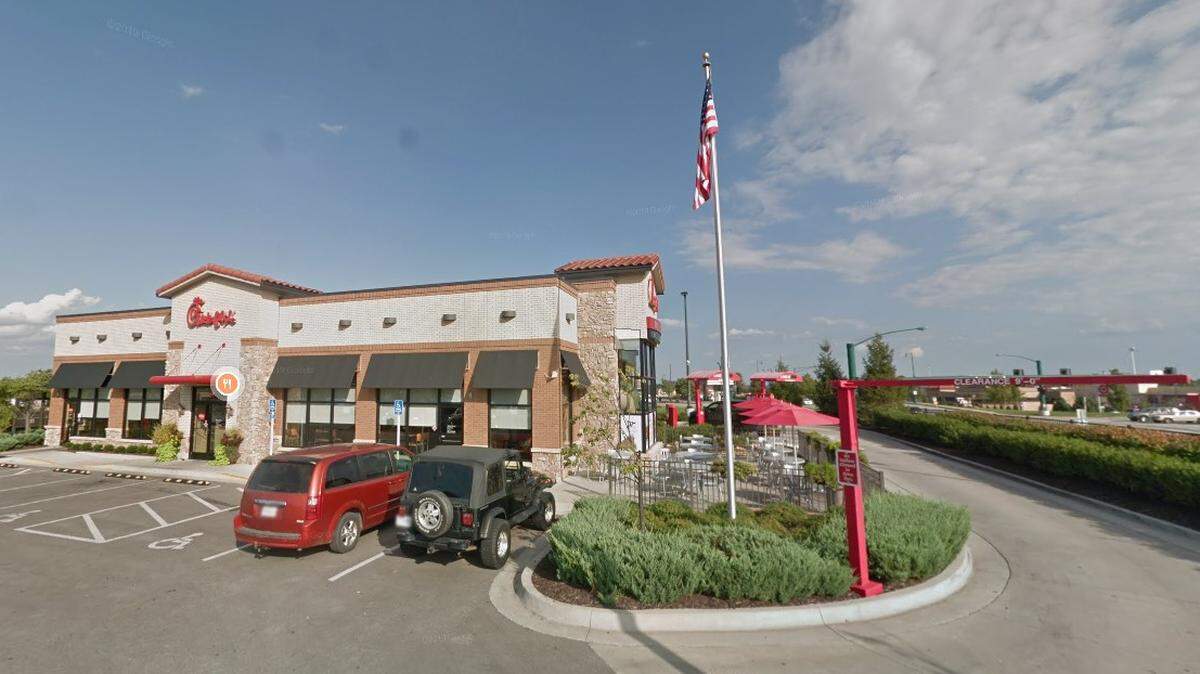 Staff at the Chick-fil-A location at 951 Northeast Coronado Drive in Blue Springs said lighting struck the store Saturday.