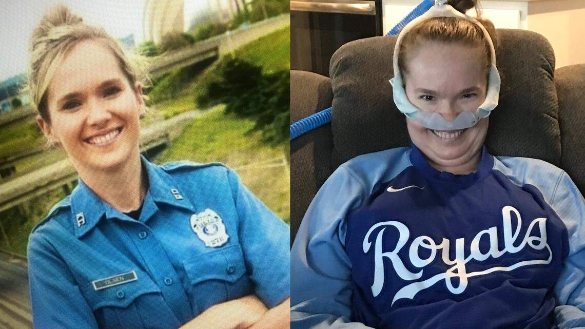 Forever Royals fan Sarah Nauser was diagnosed with ALS four years ago. But the former Kansas City police officer remains a beacon of hope, in part with considerable support from the Royals.