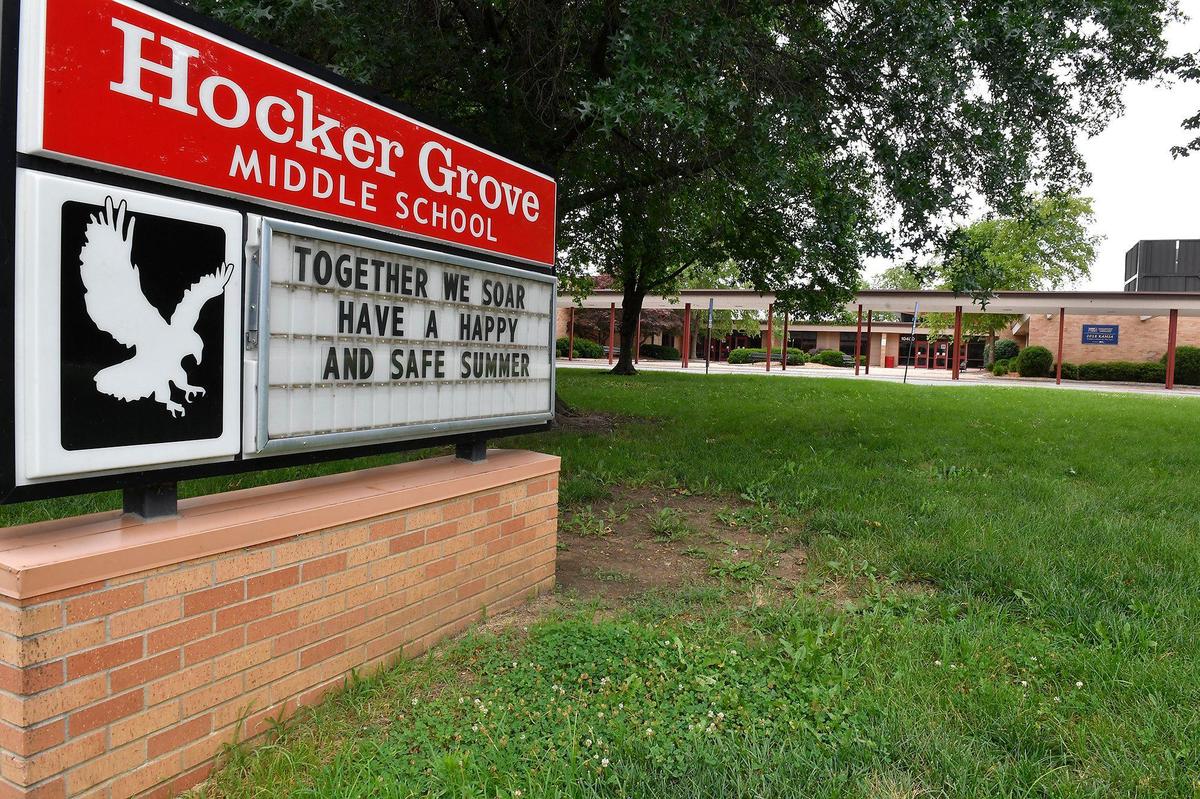 Hocker Grove Middle School was the last public school Jennifer Hall attended while a child in Shawnee. She left Hocker Grove while in eighth grade and was homeschooled through high school.