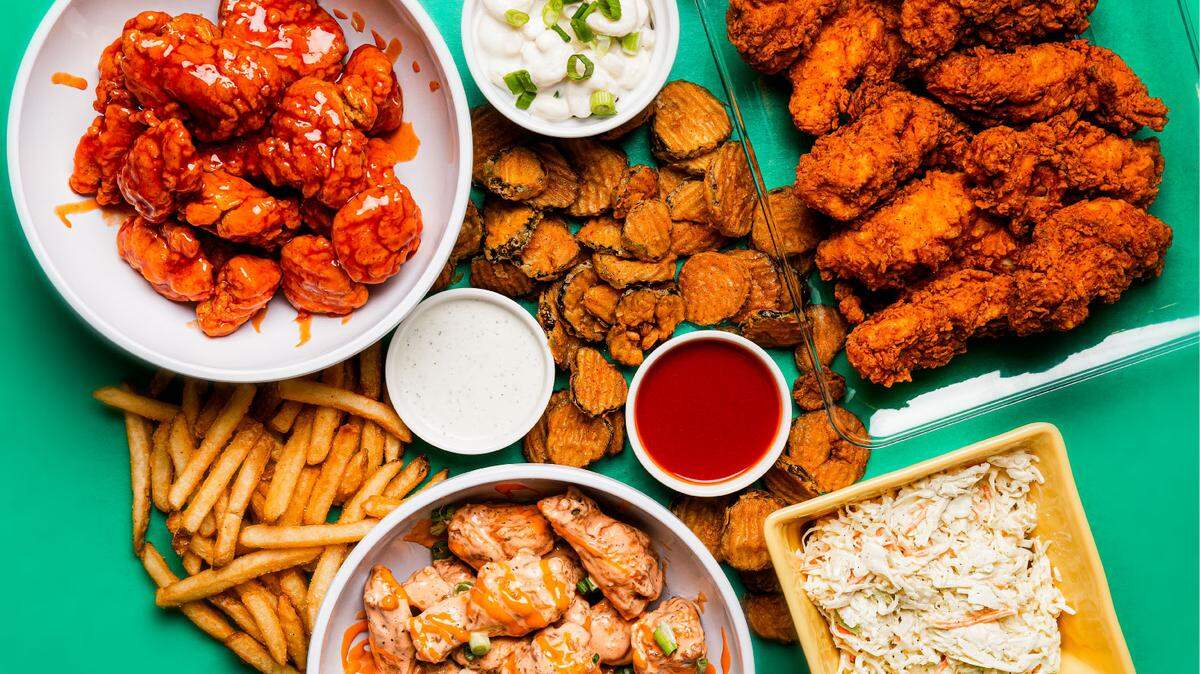 WingStand serves hot wings, chicken tenders, veggie wings, and more.