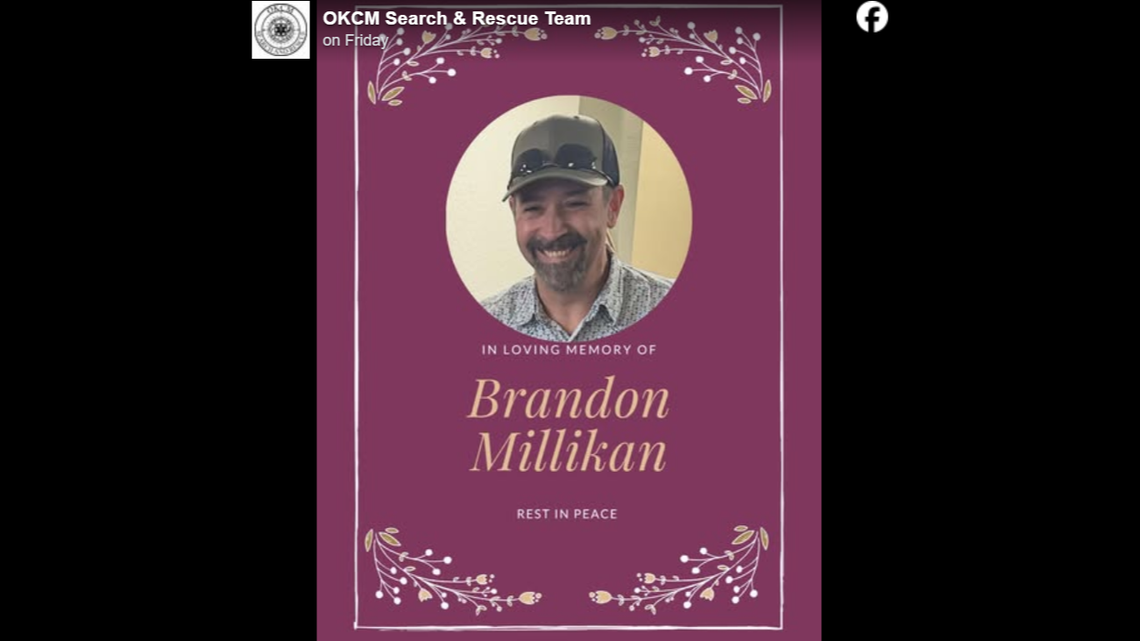 Brandon Millikan, a 44-year-old Oklahoma man, has been found dead after his family reported him missing.