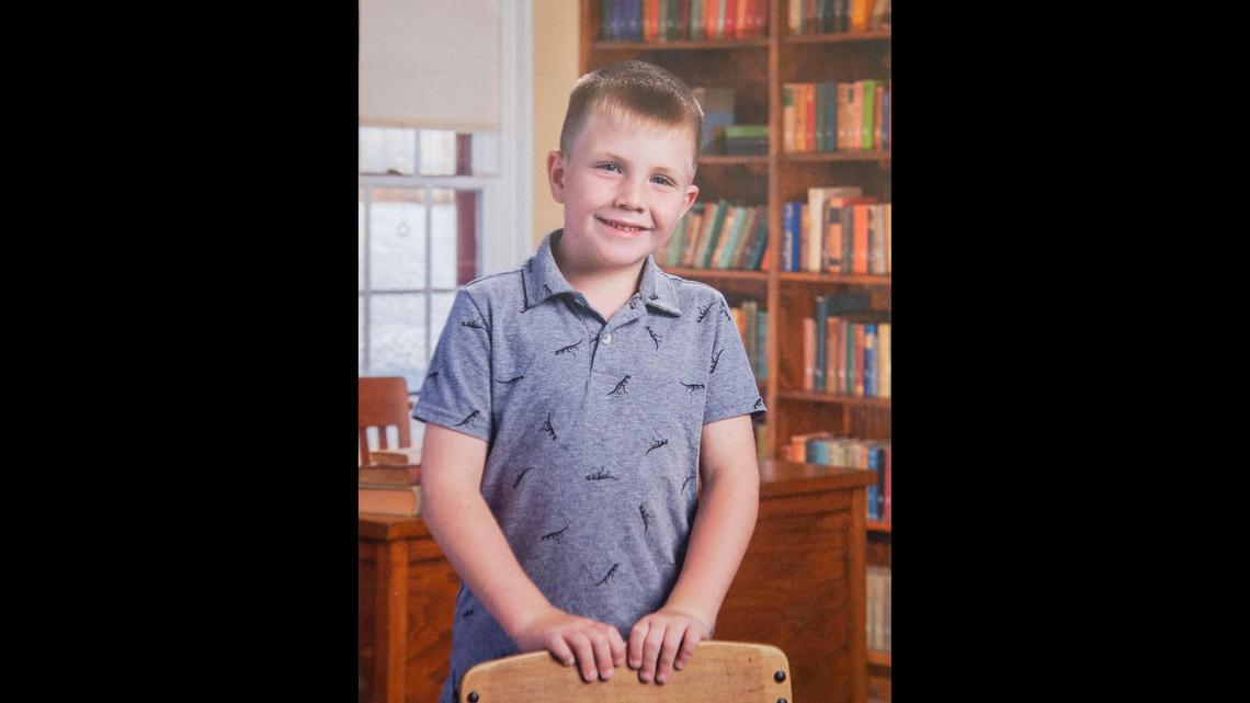 10-year-old son Chace Freeman was one of the three boys killed in a house fire on Wednesday, July 14, in the 7200 block of North Avalon Street in northwest Kansas City. The cause of the fire is still under investigation.