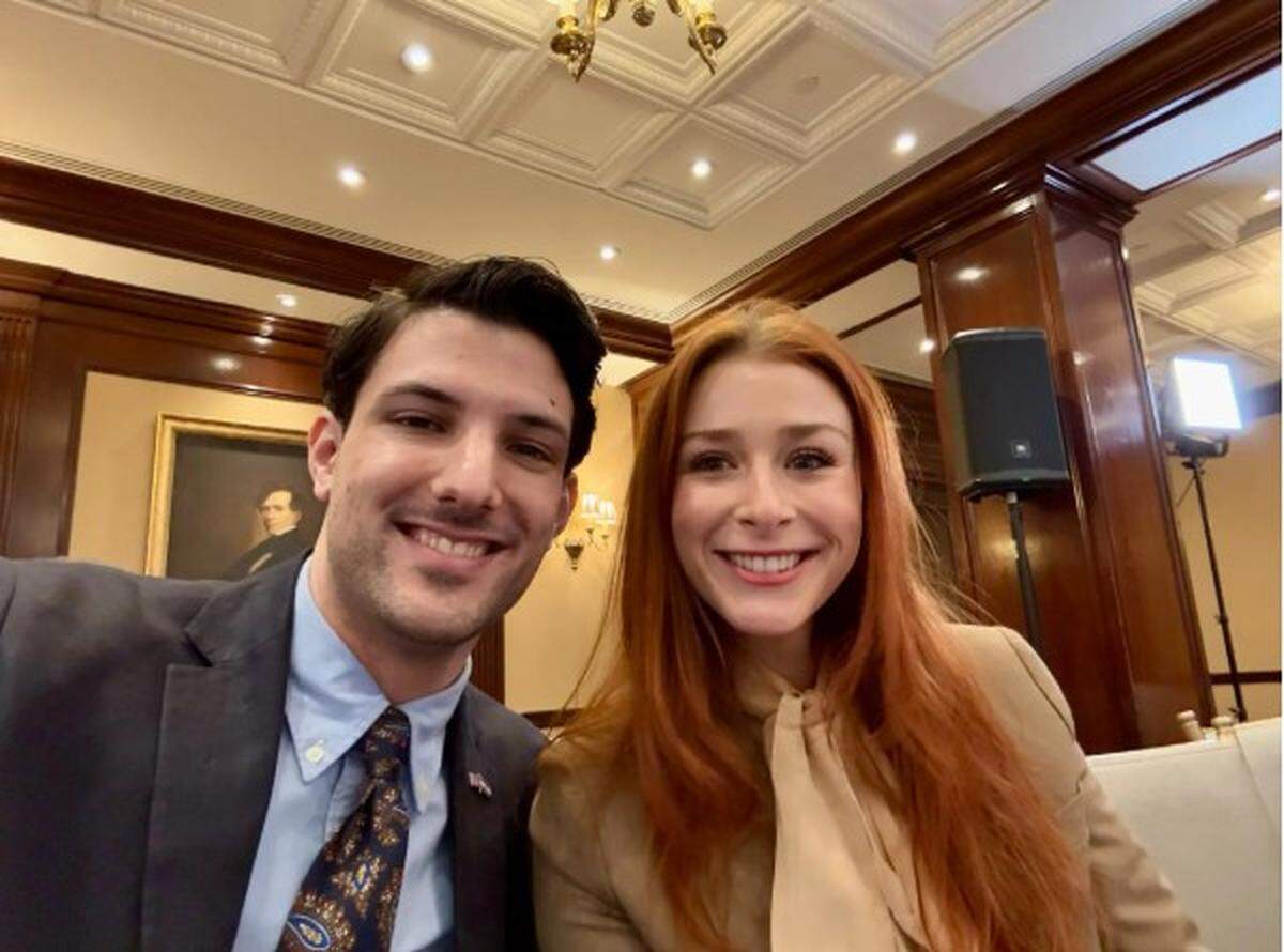 Sarah Lynn Milgrim of Prairie Village and Yaron Lischinsky met in 2023 while working at the Israeli Embassy in Washington, D.C. The couple, shot and killed on May 21 near the Capital Jewish Museum, were on the eve of being engaged.