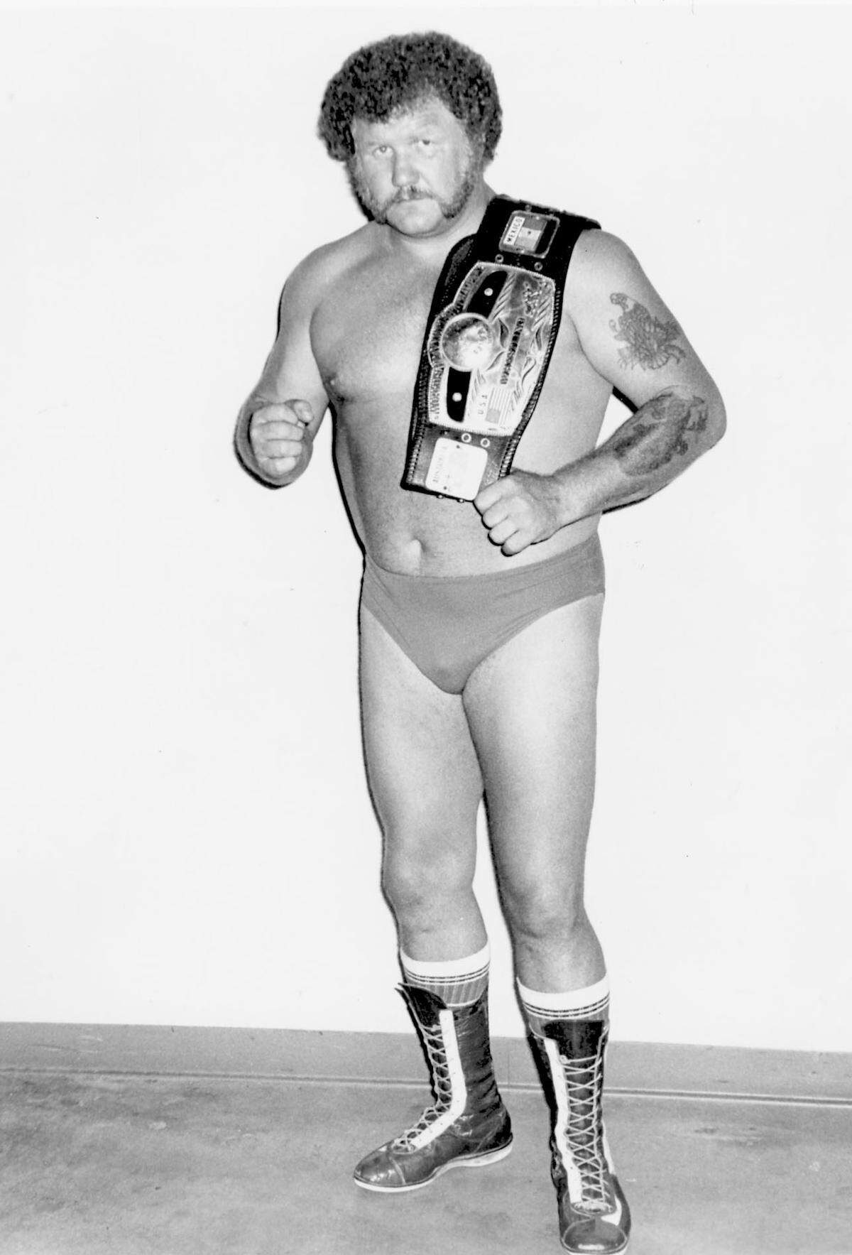 Harley Race was a regular at professional wrestling matches at Memorial Hall.  