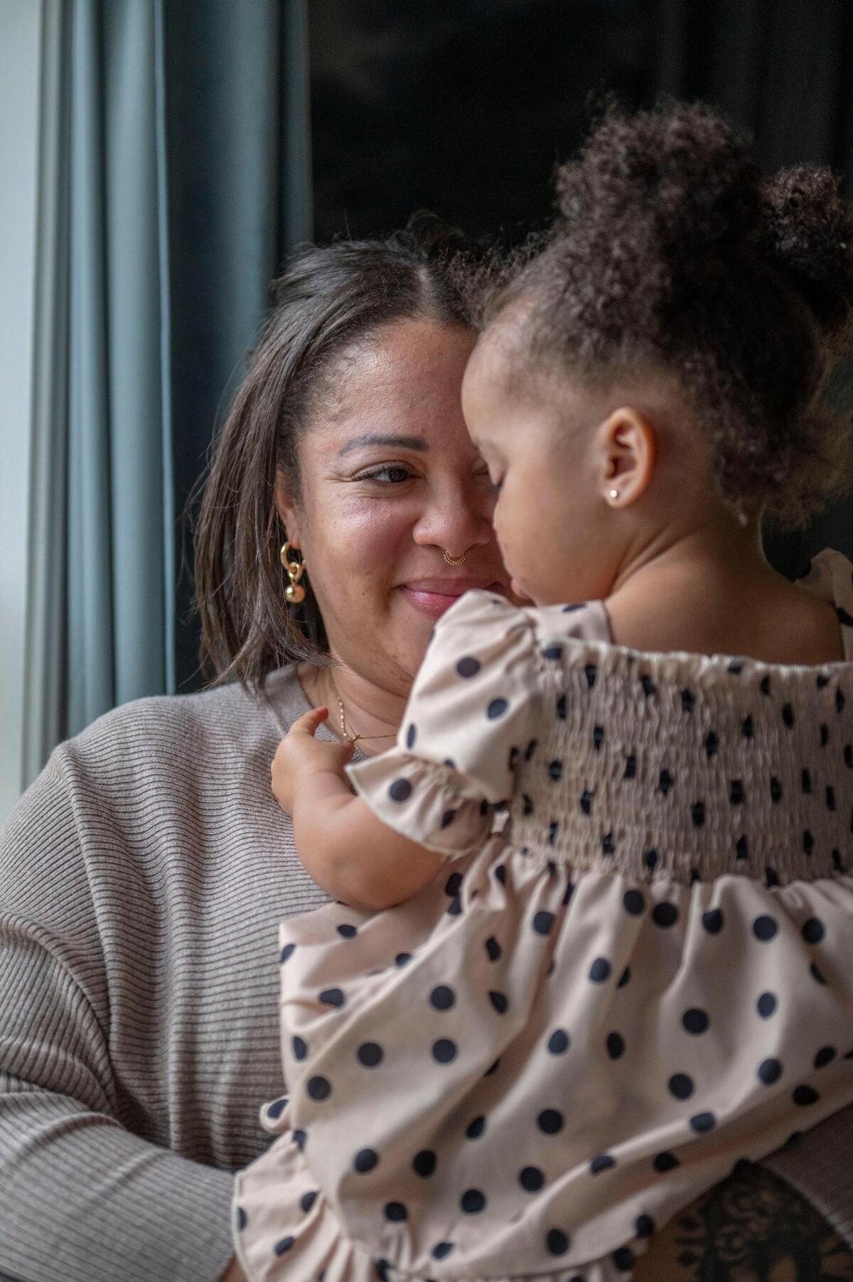 Alea Lovely suffered a hemorrhage while giving birth to her now-17-month-old daughter. She is among the thousands of women every year who are considered near-miss deaths, many of which are preventable. “There could be a lot more prevention happening if there was a lot more listening.”