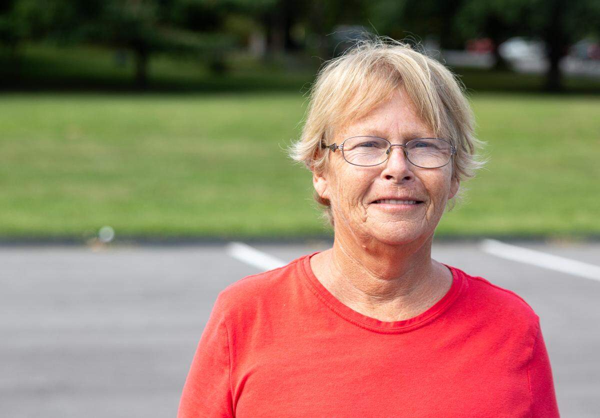 “People have fought for so many years for the right to vote,” Deanna Lowrey said after voting at the Prairie Center Church of God of Prophecy polling place in Olathe Tuesday afternoon.