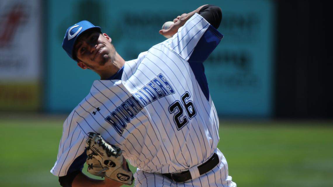 Crowder College pitcher Aaron Ashby, who played at Park Hill, was drafted by the Milwaukee Brewers on Tuesday.