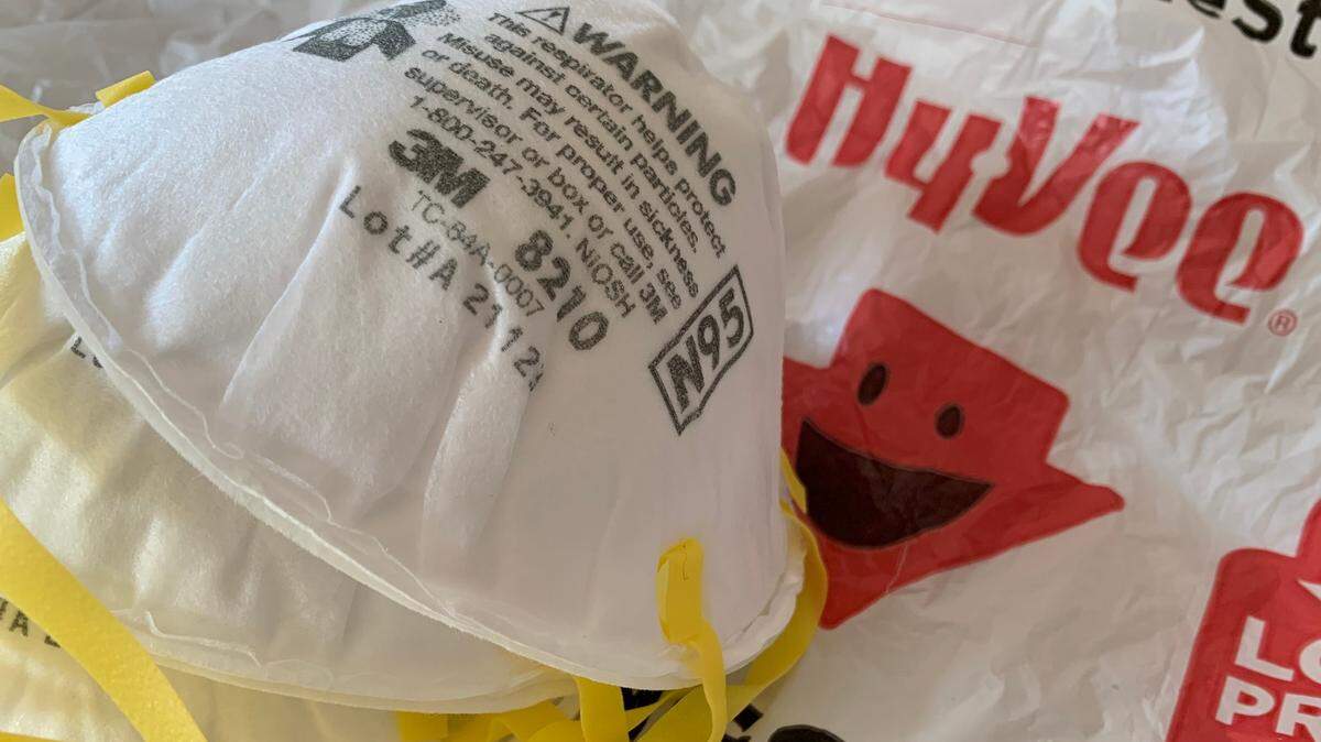 You can get three free N95 masks from Kansas City area Hy-Vee stores. Other pharmacies in the area will have the free masks from the federal government available soon.