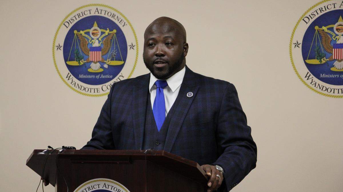The Wyandotte County District Attorney’s Office on Wednesday, May 26, 2021, ​announced it dismissed two employees for making remarks heard​ on a recording that violated the office’s code of conduct. This file photo show District Attorney Mark Dupree in 2018.
