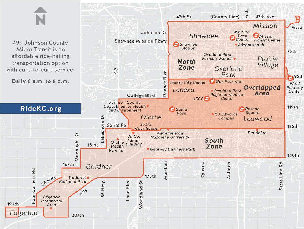 RideKC Micro Transit is expanding with the help of COVID federal relief dollars awarded last year by the Johnson County Board of County Commissioners.
