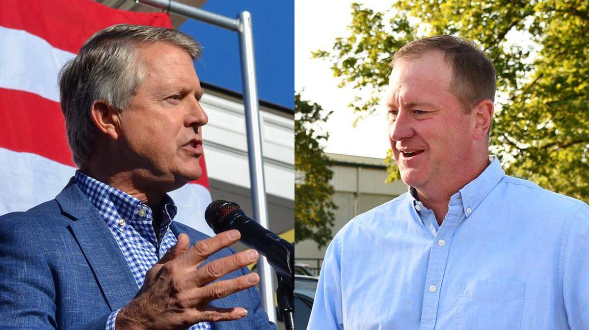 Kansas Sen. Roger Marshall and Missouri Sen. Eric Schmitt