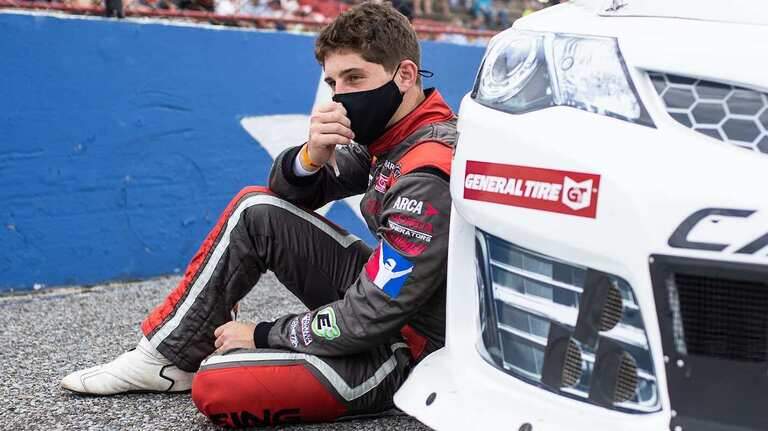 Nick Sanchez pulls shocker in ARCA Reese’s 150 auto race at Kansas Speedway