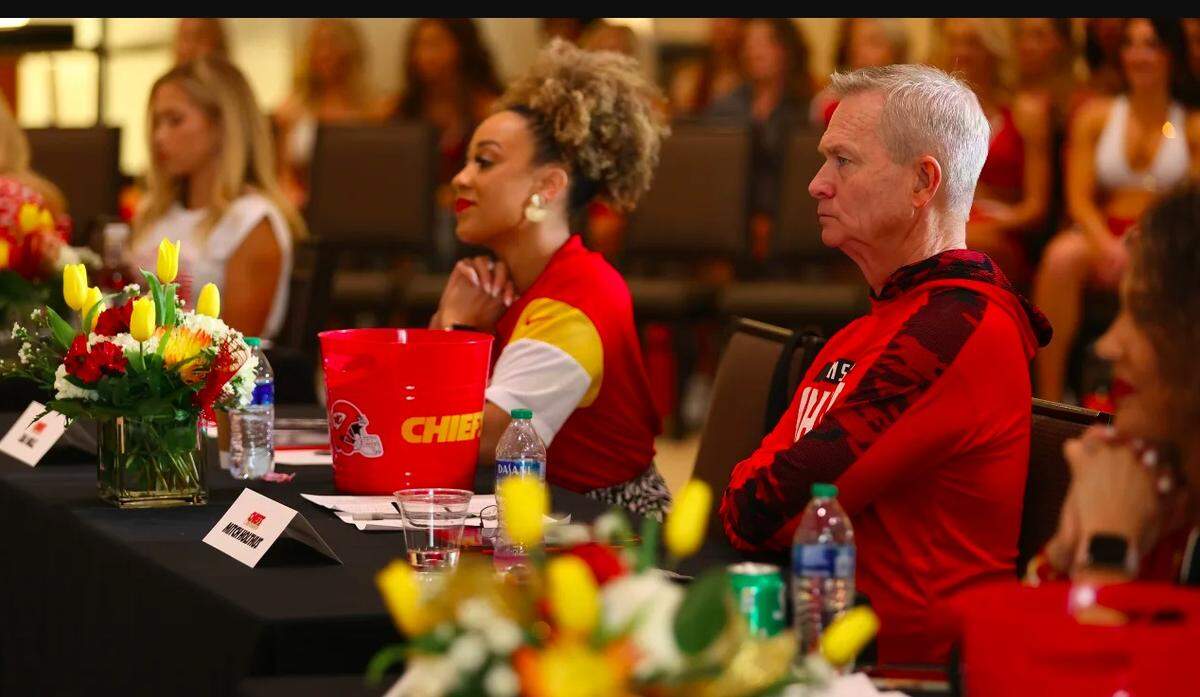 Auditions for NFL cheerleaders are super competitive. Candidates typically go through a series of interviews before they even reach the final stages, where they are judged on their fitness and dance abilities.