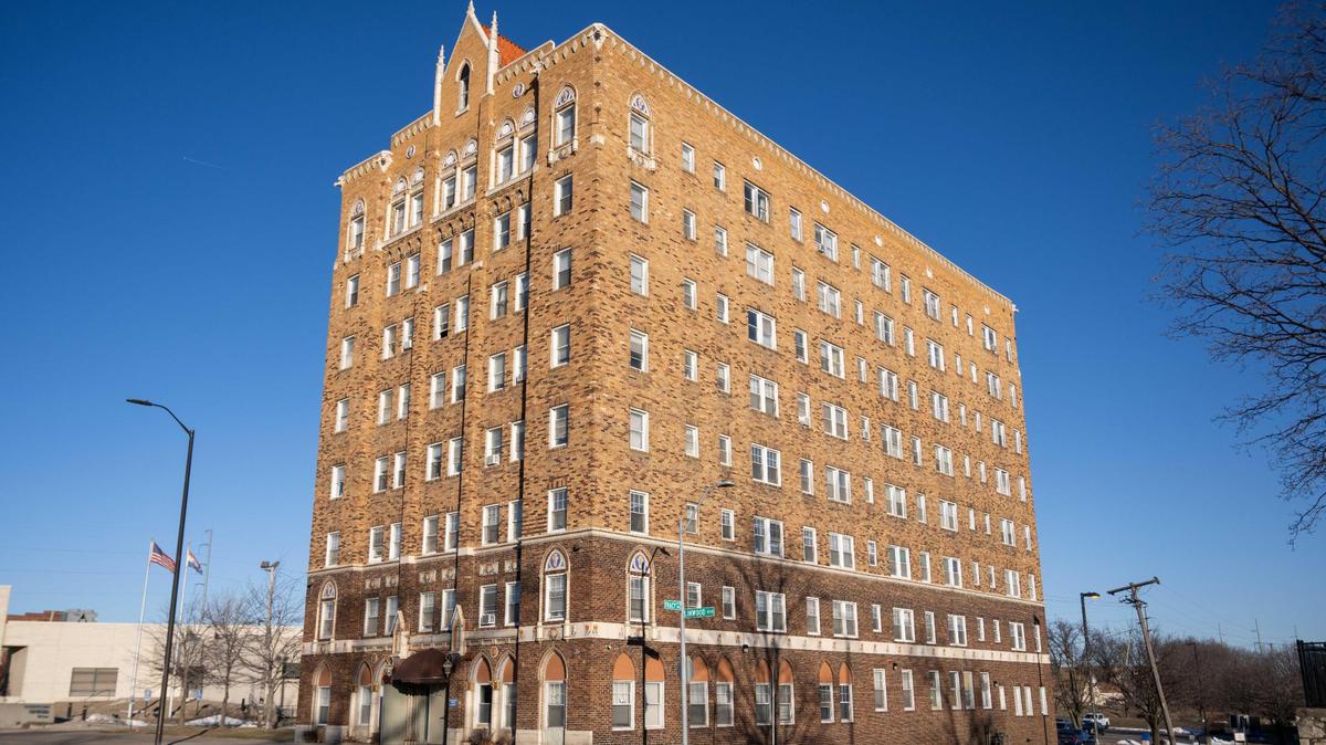 The Mayfair Apartments in Kansas City are pictured on Tuesday, Jan. 28, 2025.