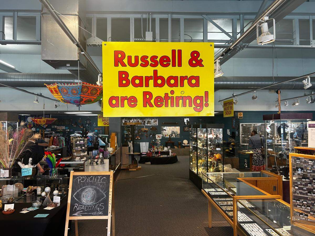 Owners Russell and Barbara Criswell have owned Vulcan’s Forge and Aquarius for nearly 40 years.