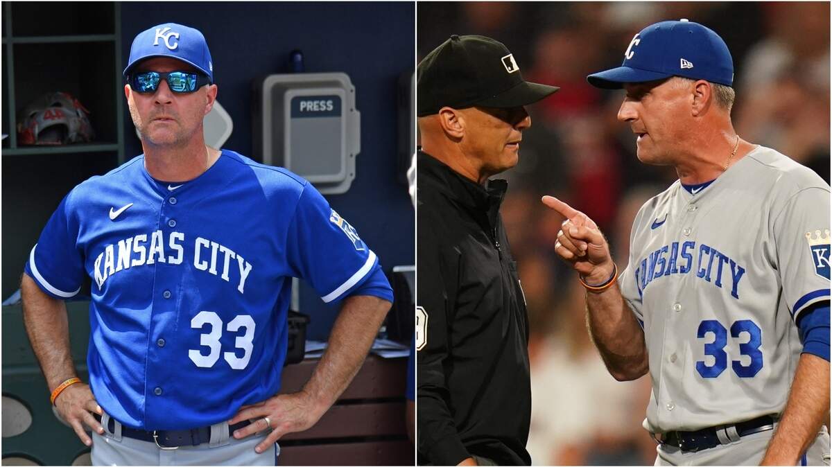 Royals manager Matt Quatraro, known for his calm demeanor, has been ejected from two recent road games.