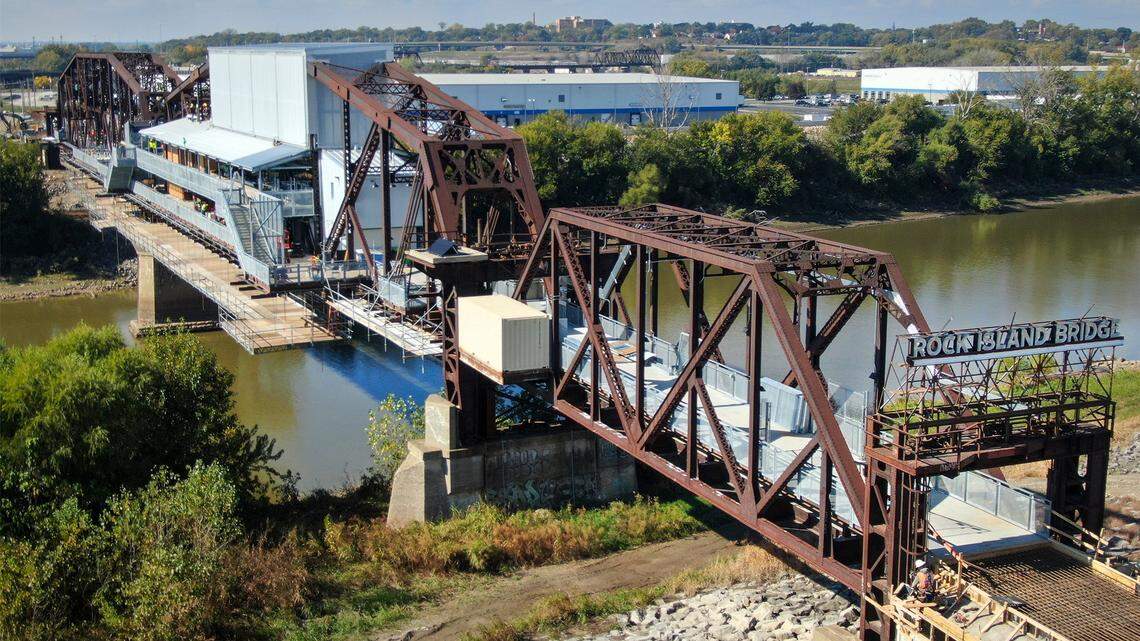 Rock Island Bridge between KCK & West Bottoms opens April 1 — For real, this time