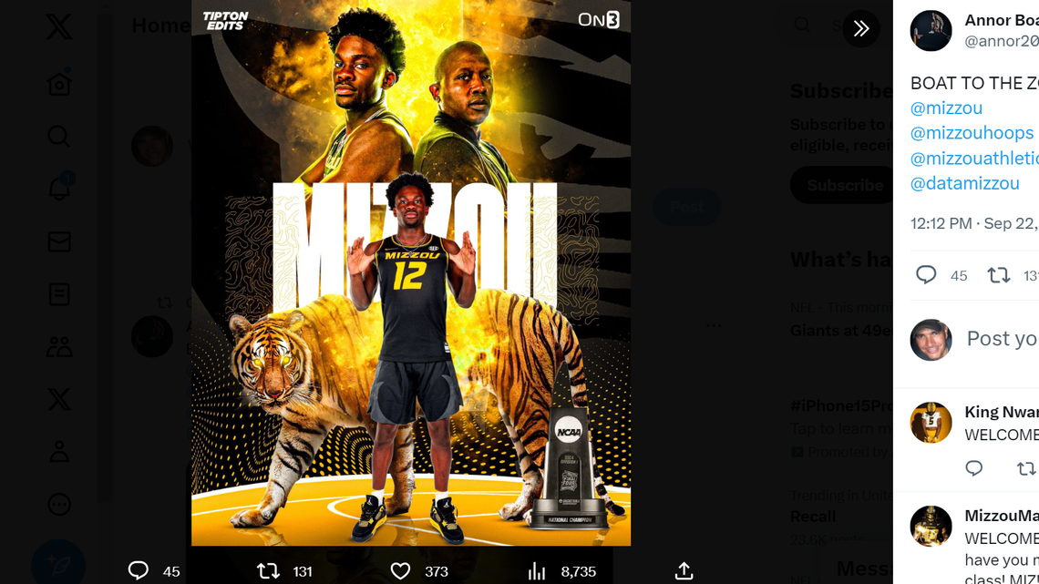 Mizzou Tigers men’s basketball lands 4-star high school shooting guard from Arkansas
