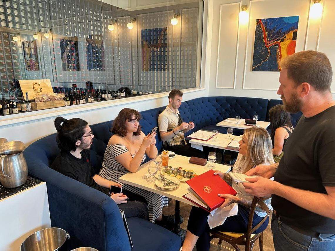 Vintage ’78’s wine flights have been the most popular order by far, along with The Cheese Clock.