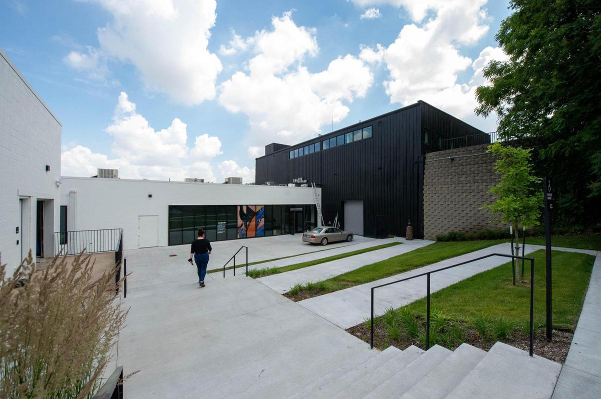 Charlotte Street Foundation’s new facility includes a black box theater, art gallery and studios.