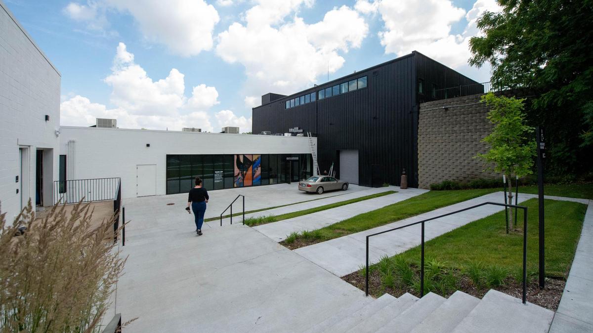 Charlotte Street Foundation’s new facility includes a black box theater, art gallery and studios.