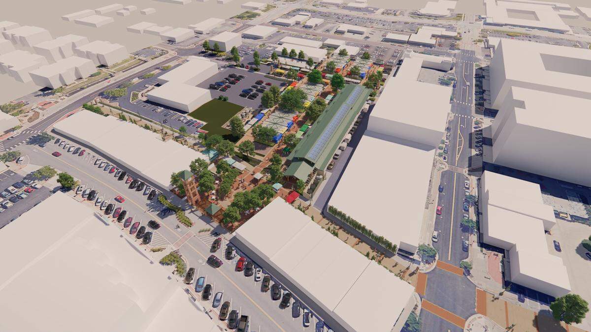 Overland Park Farmers Market renderings
