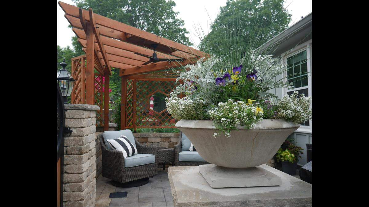 Find inspiration from lovely container gardens at the Extension Master Gardeners Garden Tour, coming May 17 and 18.