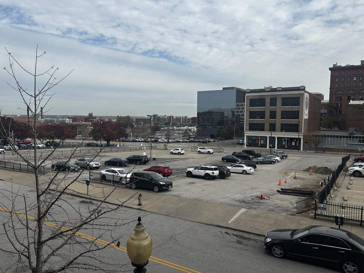 A surface lot at 8th and Central streets sat more than half-empty mid-morning on a recent Thursday.