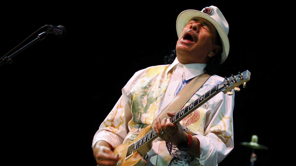Legendary musician Carlos Santana and his band will perform April 12 at the T-Mobile Center. Tickets will go on sale Dec. 17.
