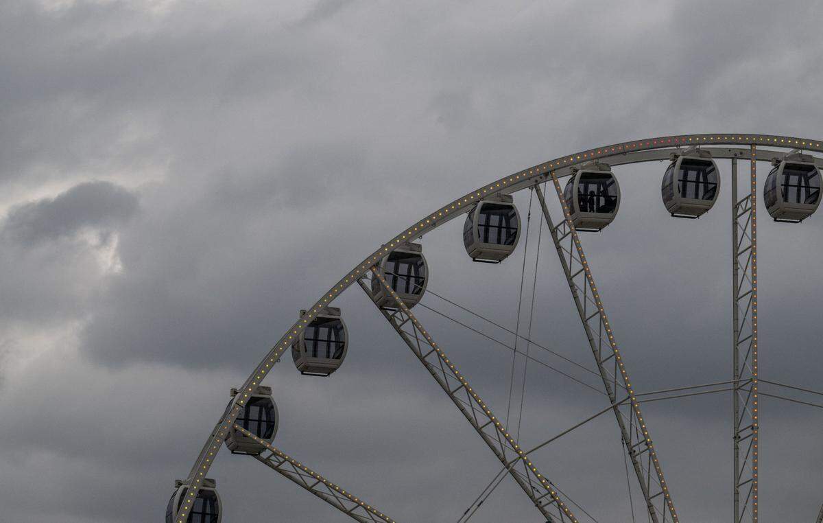 Storm clouds from the south moved into the Kansas City Metro area on Wednesday, Oct. 30, 2024.