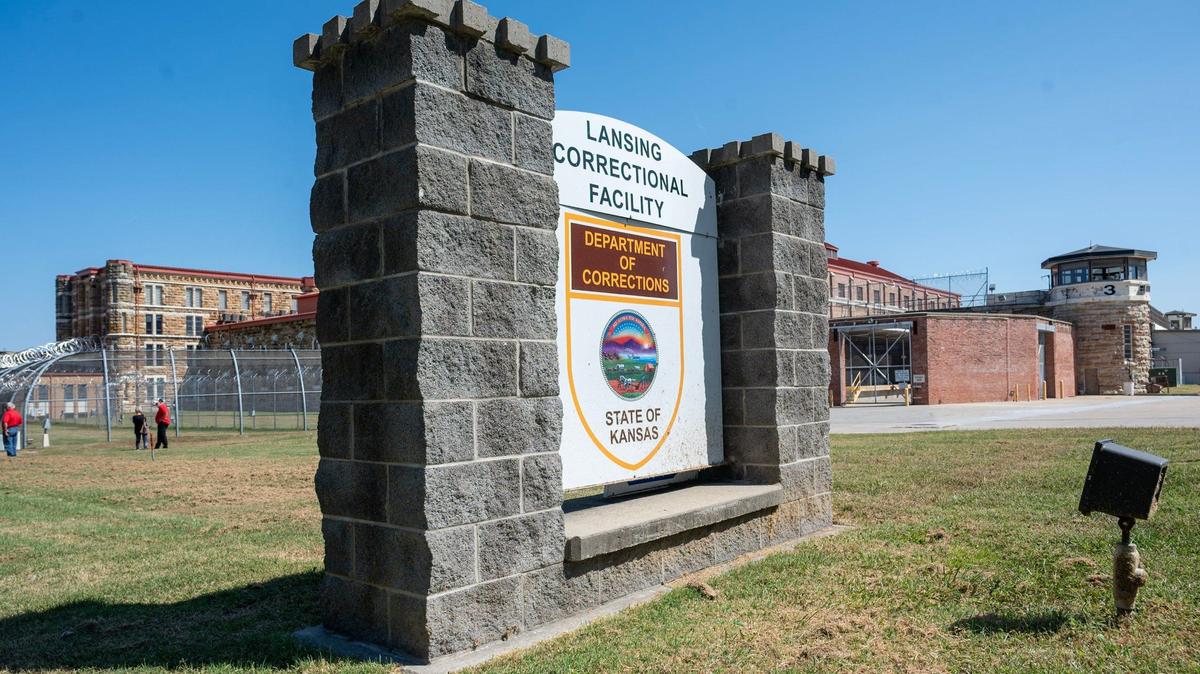 The Lansing Correctional Facility during a tour on Monday, Sept. 9, 2024. The facility closed in 2020 and now the Lansing Historical Society will be opening the prison for tours beginning Friday.